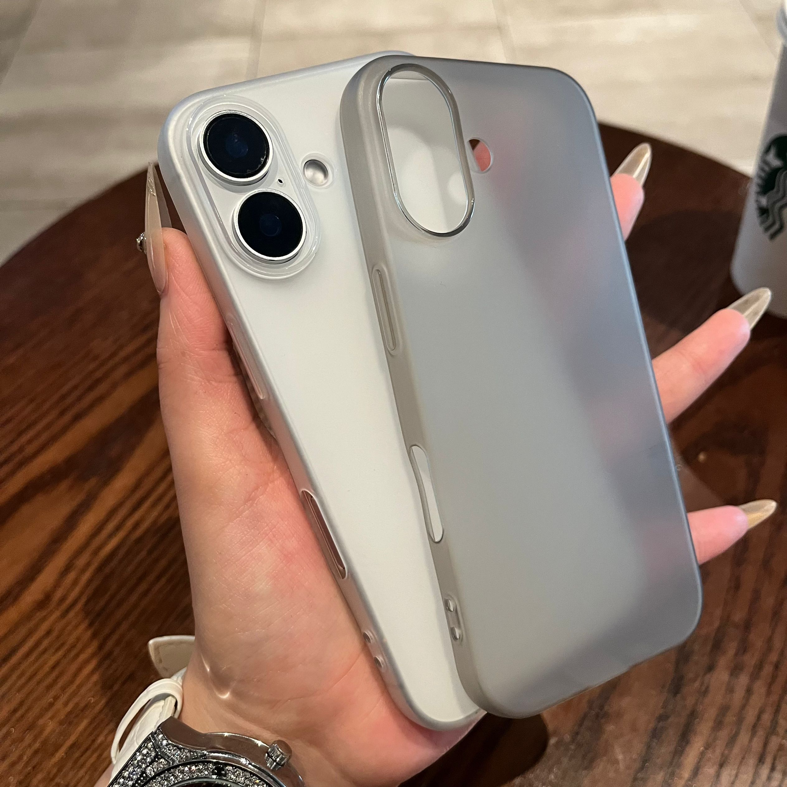 【薄至0.8mm，软壳】适用于iPhone16手机壳新款超薄磨砂苹果16plus全包硅胶15promax防摔14半透明13高级12/11