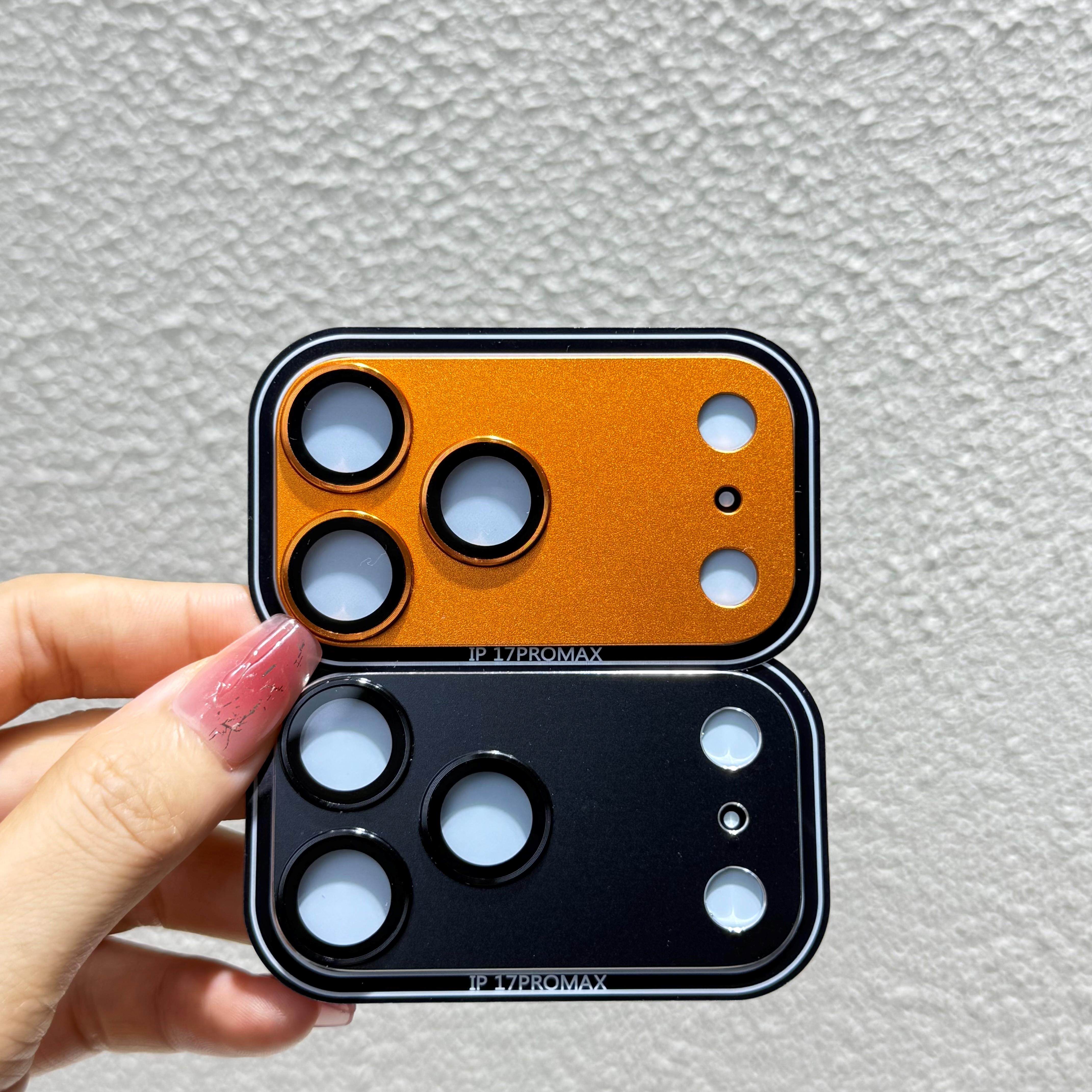 适用苹果17promax手机铠甲镜头膜一体iPhone17pro摄像头保护盖17Air相机保护壳17金属新款防摔时尚高级感时尚