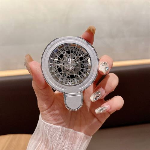 旋转陀螺支架通用手机金属支撑