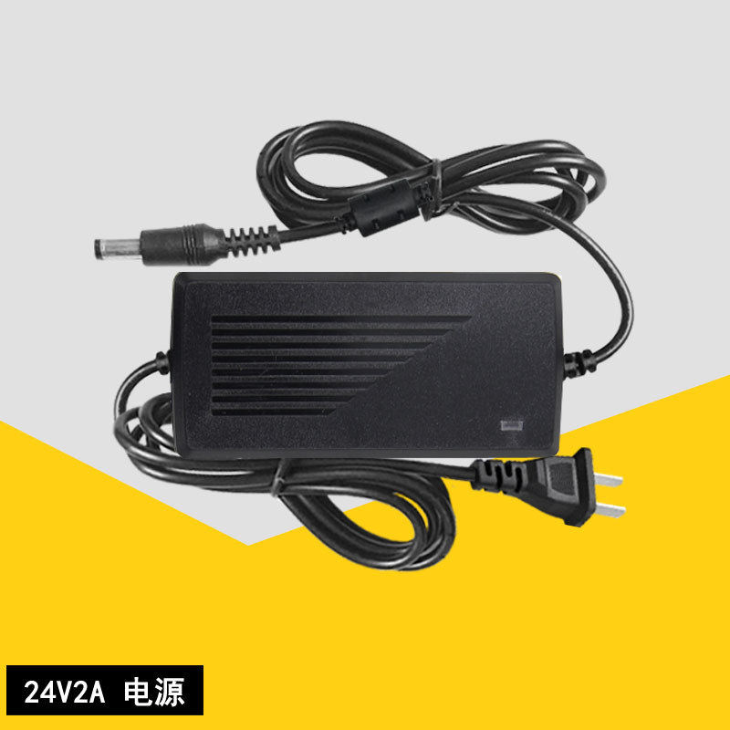 德国进口DC24V2A美规双线电源适