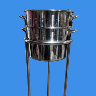 定做不锈钢糯米凉虾漏桶工具凉粉专用槐花粉娃娃鱼漏盆瓢机器