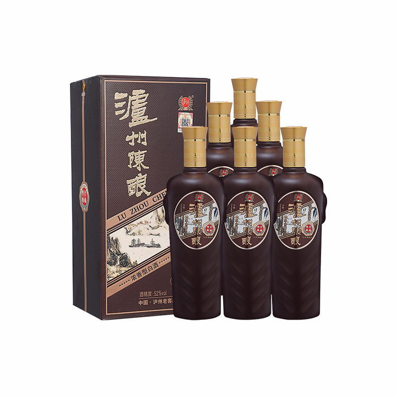 泸州老窖陈酿尊仕典藏升级版浓香型白酒52度475ml/瓶纯粮酿造