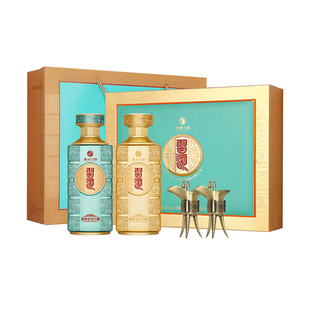 贵州习酒玺品印象酱香型白酒53度500ml 2瓶高端礼盒礼盒装