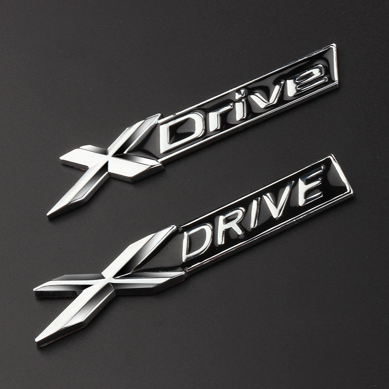 宝马XDrive运动个性纪念金属车贴