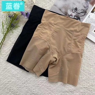 夏 女显瘦翘臀抑菌内档平角美体裤 中腰薄款 提臀塑形产后强力收腹裤