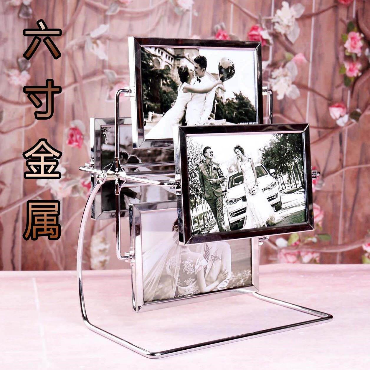 3/5/6寸摩天轮相框摆件金属diy制作儿童组合旋转风车摆台相架定制在类目 家居饰品, 相框/画框中 - 来自Buy2taobao.com提供专业的淘宝代购服务