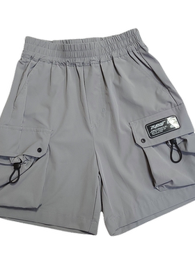 欧恰恰夏季男童中大童速干裤五分裤短裤