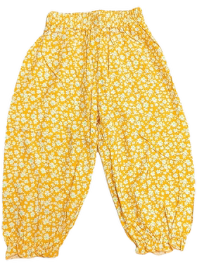 小黑托昵夏季男童女童小童防蚊裤