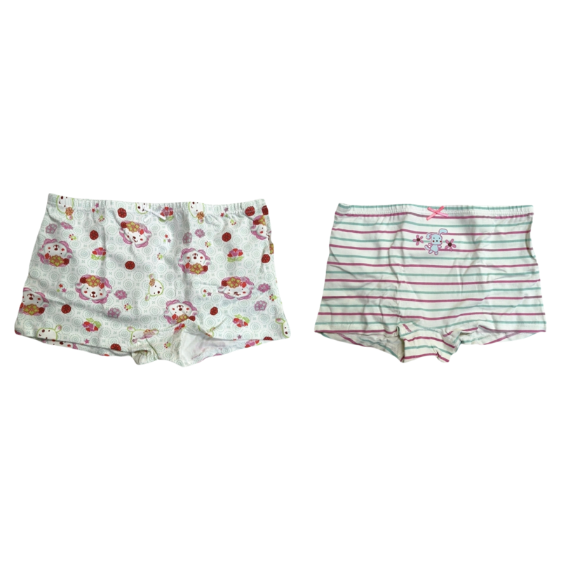 Hugging Mamma女童平角内裤2条装