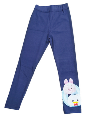 迪春秋款女童薄款长裤打底裤