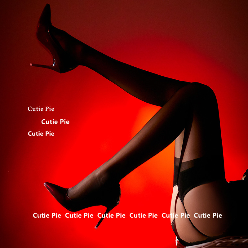 cutie：性感过膝蕾丝吊带袜开裆免脱一体红色丝袜美腿黑丝圣诞女,女士内衣/男士内衣/家居服,长筒袜,淘宝优惠券,粉丝福利购,淘宝优惠卷