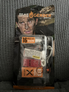美亚代购现货Gerber戈博贝尔荒野求生Bear Grylls 微型综合工具包