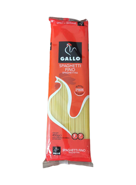 西班牙原装进口 GALLO嘉罗牌细条形意大利面#2 450g 细面