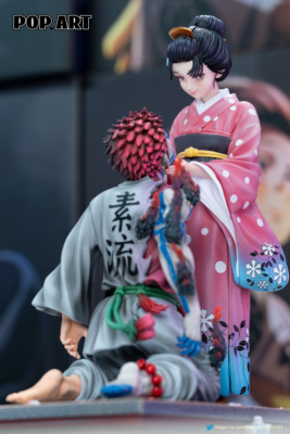 【尾款】丈青GK POPART 狛恋 猗窝座 恋雪 限量 雕像