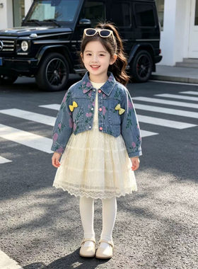 女童秋装套装2026新款婴儿衣服春