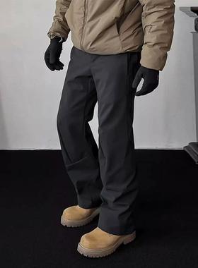 DSRG机能立体剪裁硬壳户外直筒冲锋裤运动休闲防水cleanfit长裤潮