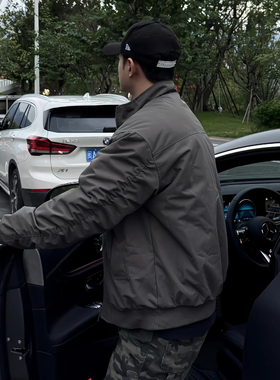 DSRG美式硬汉三防立领棉衣工装飞行教练夹克户外机能保暖棉服外套