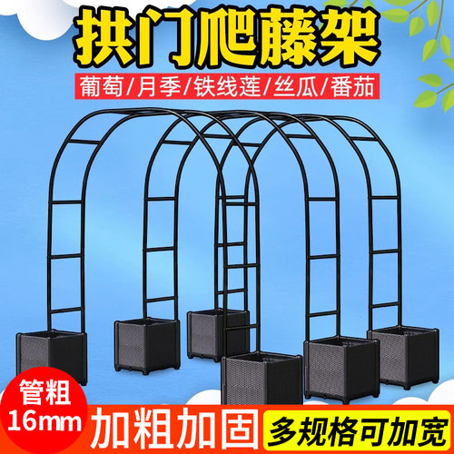 种植箱拱门花架爬藤架拱形园艺