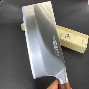 四夕郎2号桑刀90cr18mov家用厨房切肉刀切片刀菜刀厨师刀超快锋利