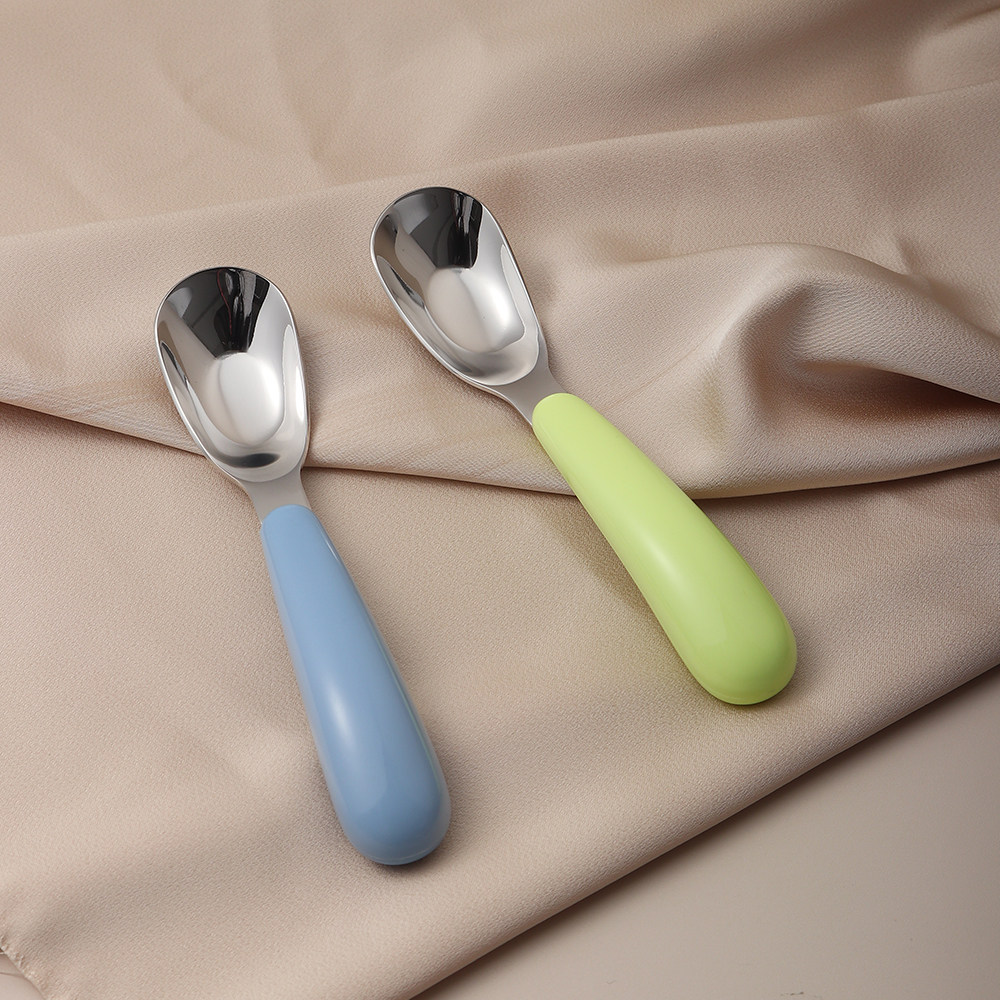 宝宝316L不锈钢元宝勺 宝宝辅食学吃饭训练勺子 儿童吃饭喂饭餐勺,婴童用品,儿童勺,淘宝优惠券,粉丝福利购,淘宝优惠卷