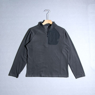 n男士 保暖抓绒衣双面绒立领卫衣套头弹力舒适轻质