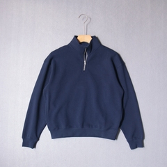 春秋新款简约百搭男士半开衫立领套头卫衣短款运动外套纯色SH1927