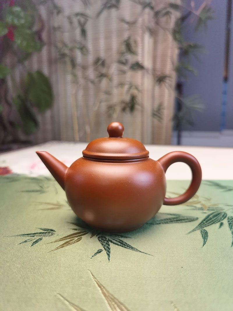 潮州入门级手拉壶泡茶壶功夫茶具小品小容量本地小冲罐朱泥