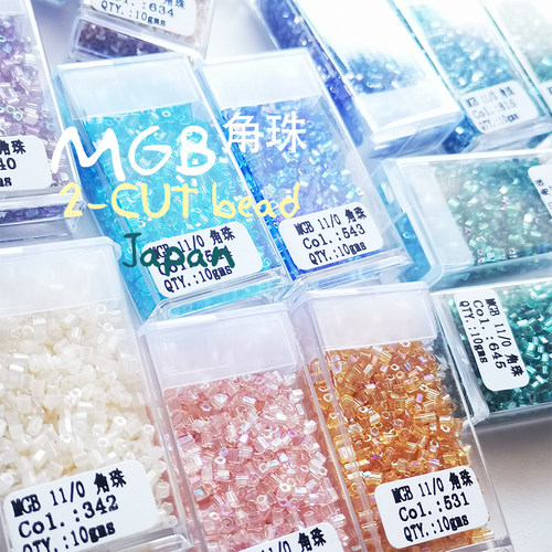 diy盒装法式风刺绣日本饰品散珠