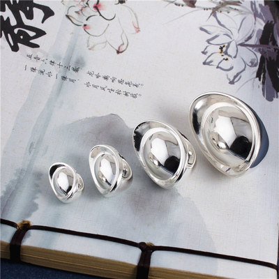 S999纯银光面实心银元宝银锭