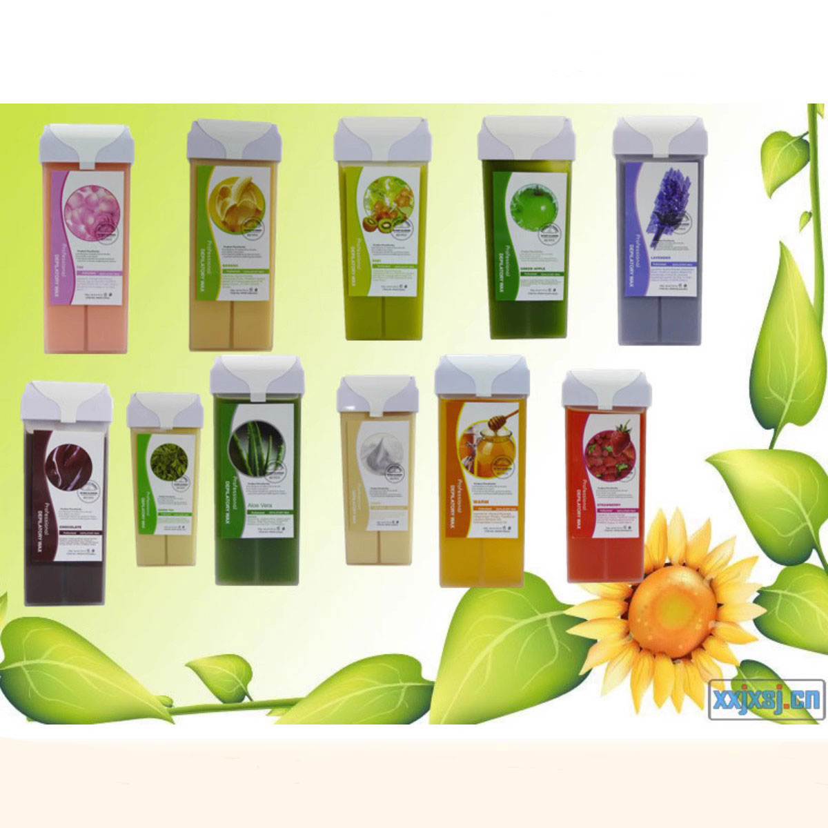 包邮女士脱毛腿部比基尼纸蜜蜡家用加热脱全身无水洗插电式拔毛