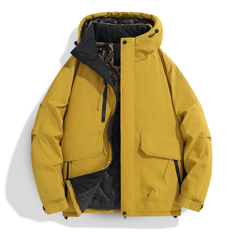 裴乐秋冬男士加棉冲锋夹克2025新款石墨烯棉服情侣加厚百搭保暖外