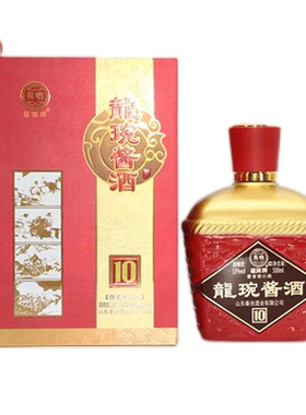 山东秦池白酒龙琬酱酒10 53度500ml高度绵柔酱香型纯粮大曲白酒