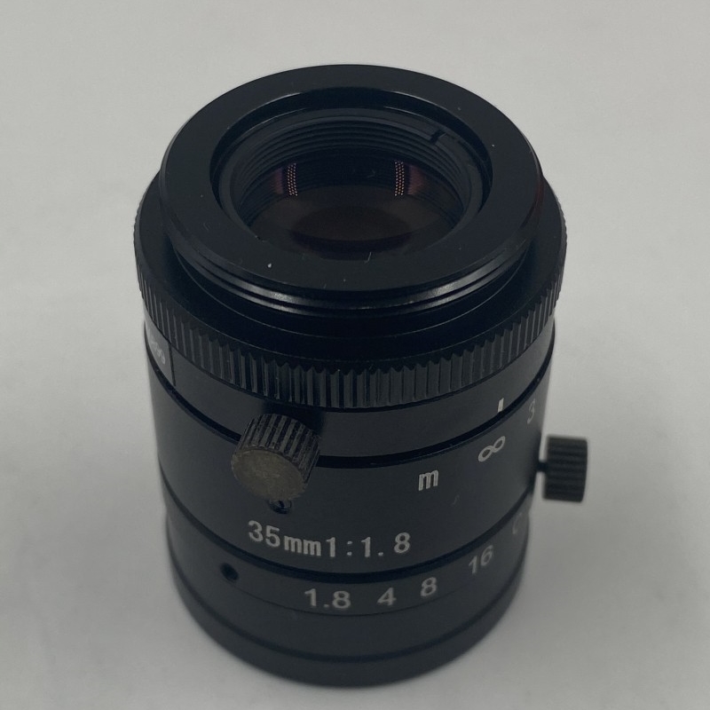 VS-3518V 35mm1:1.8工业百万定焦镜头镜面通透成色新