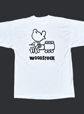 Woodstock伍德斯托克音乐节男T恤