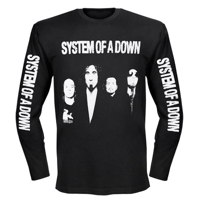 SYSTEMOFADOWN美式纯棉长袖T恤