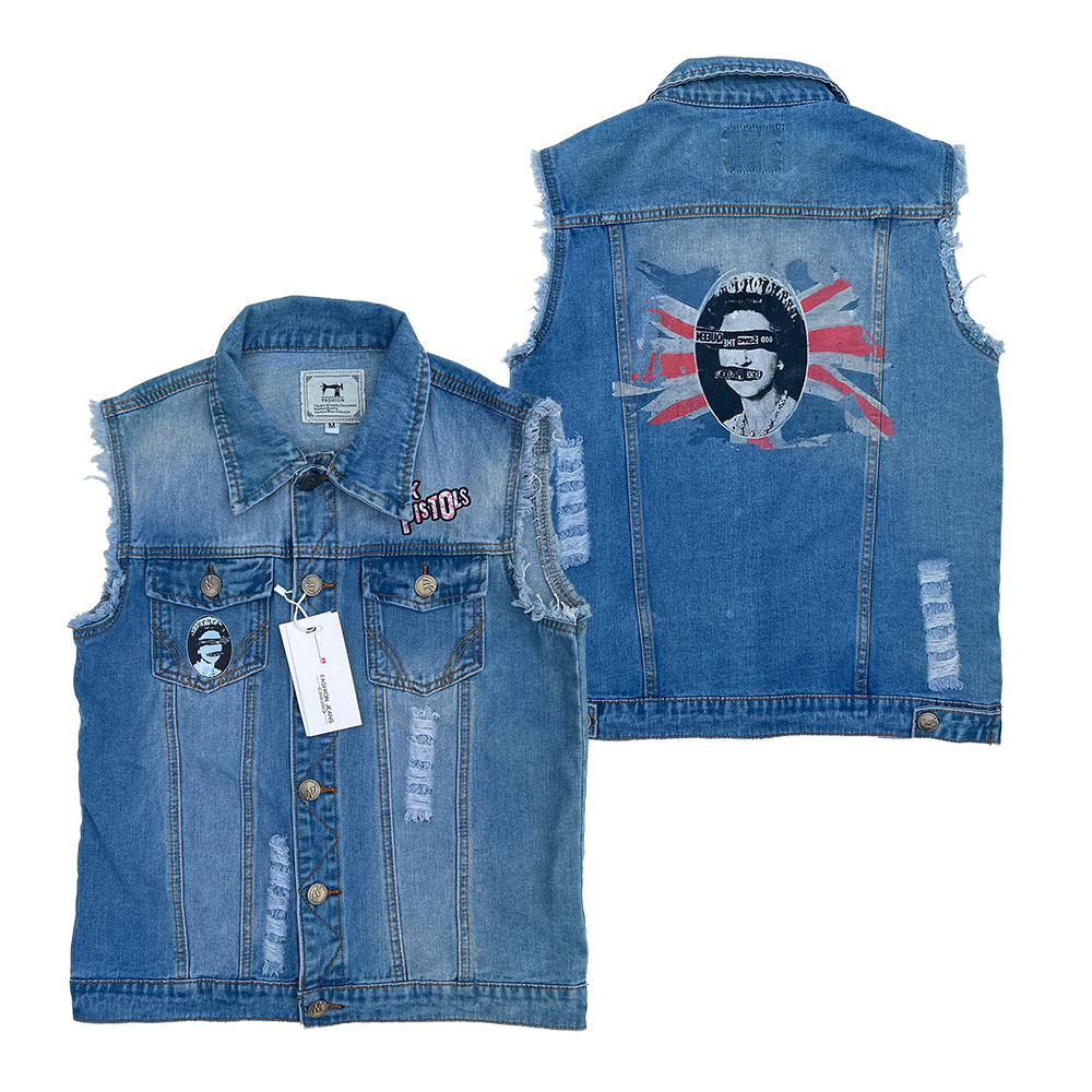 SEXPISTOLS性手枪复古牛仔衫
