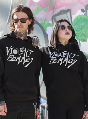Violent Femmes暴力女人乐队摇滚Rock美式高街男女宽松连帽卫衣秋