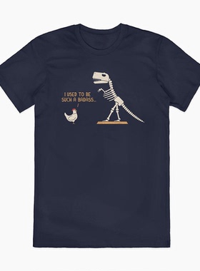 2023新款Badass惹是生非的人 美式古着Bintage高街oversizeT恤