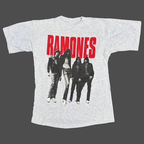 Ramones雷蒙斯乐队朋克摇滚风T恤