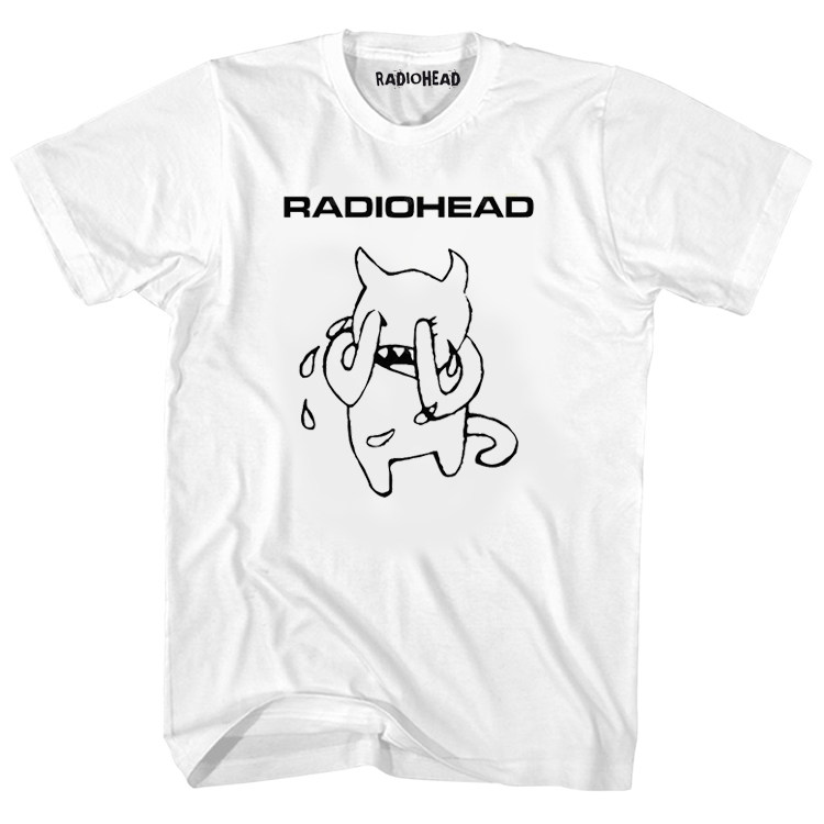 美式复古摇滚radiohead乐队短袖图片