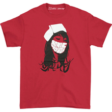 SONIC YOUTH Red Nurse T-shirt音速青年乐队带口罩的护士红色T恤