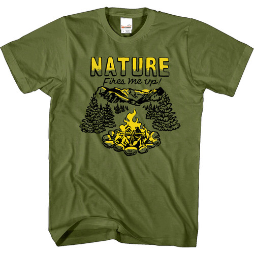 NATUREFIRESMEUP短袖美式T恤