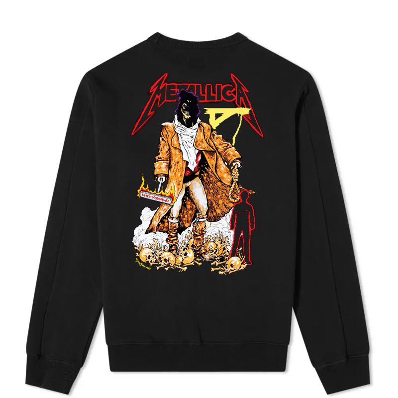 METALLICA乐队暗黑卫衣