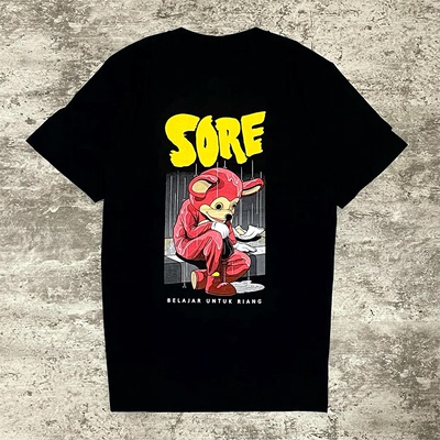 SORE卡通动漫玩偶短袖T恤