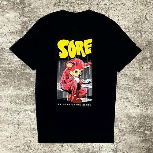 SORE卡通动漫玩偶短袖T恤