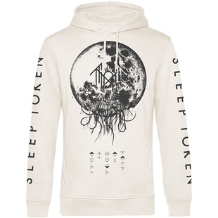 复古纯棉连帽卫衣 睡眠标记阴暗金属乐队美式 英国神秘Sleep Token