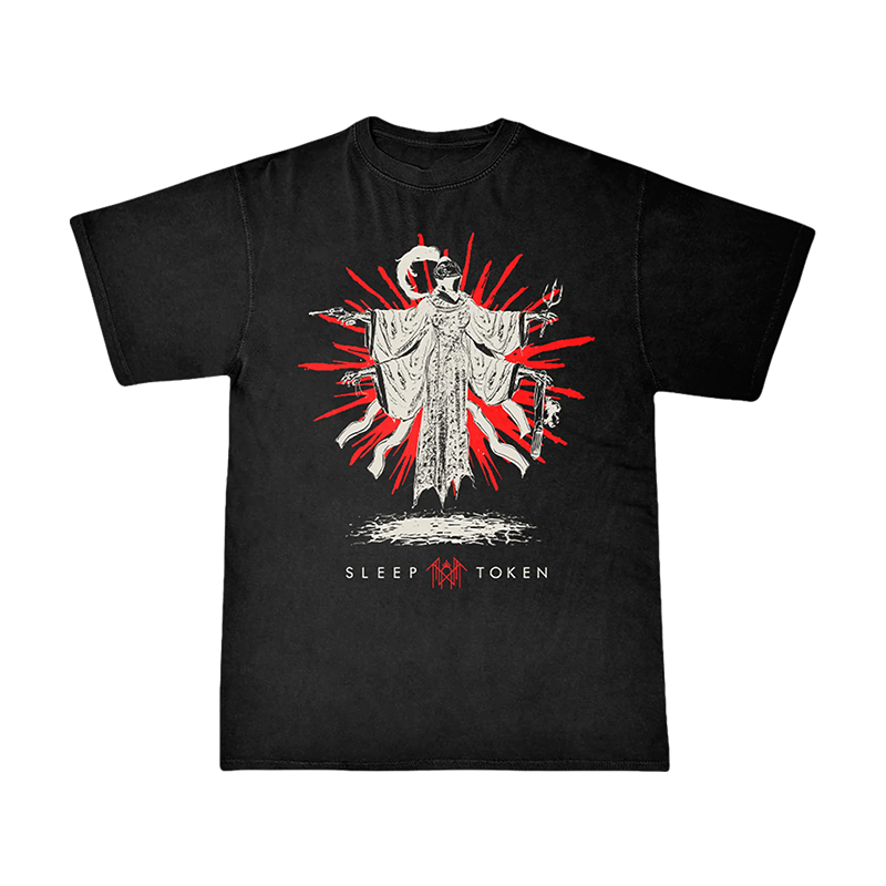 SleepToken美式纯棉短袖T恤男士