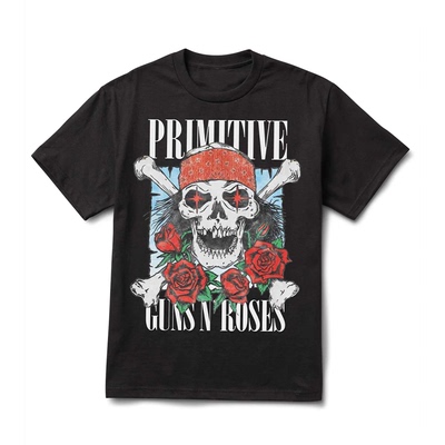 骷髅枪花乐队摇滚朋克男女短袖