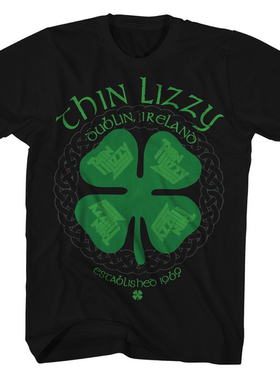 欧美风 Let's Get Bombed 美式复古简约经典印花青春男女款圆领短