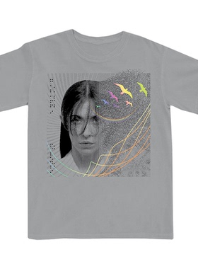 Caroline Polachek卡洛琳·波拉切克美国音乐歌手简约美式短袖T恤